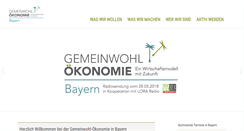 Desktop Screenshot of gwoe-bayern.org